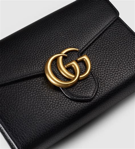 gucci black ladies wallet|women's gucci wallet on sale.